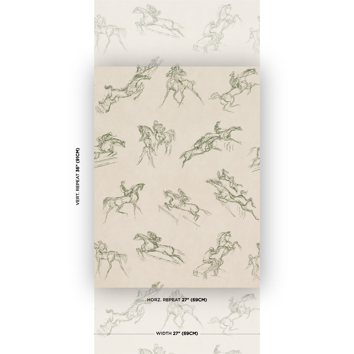 Tanbark Wallpaper in olive color - pattern number 5017392 - by Schumacher in the Backdrop I collection