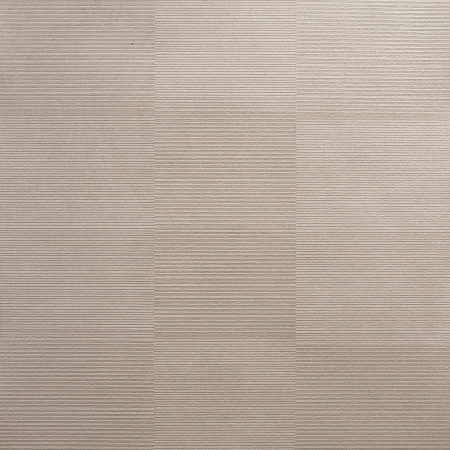 Quinton Offset Rib Wallpaper in platinum color - pattern number 5017410 - by Schumacher in the Patterson Flynn collection