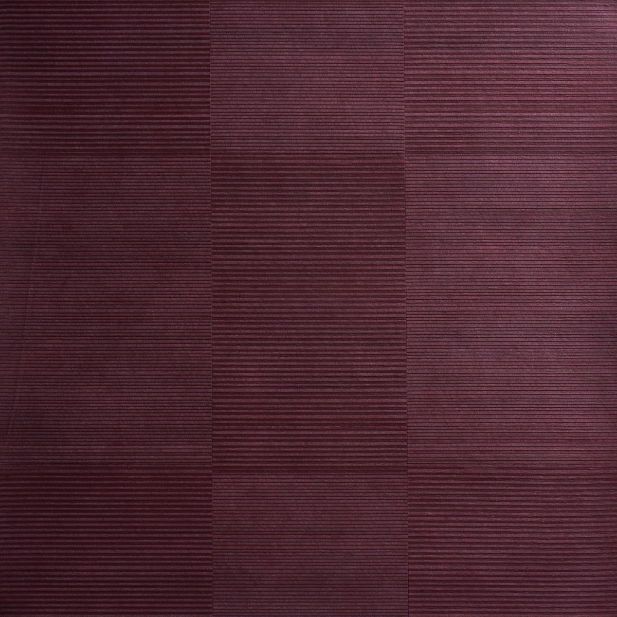 Quinton Offset Rib Wallpaper in oxblood color - pattern number 5017411 - by Schumacher in the Patterson Flynn collection