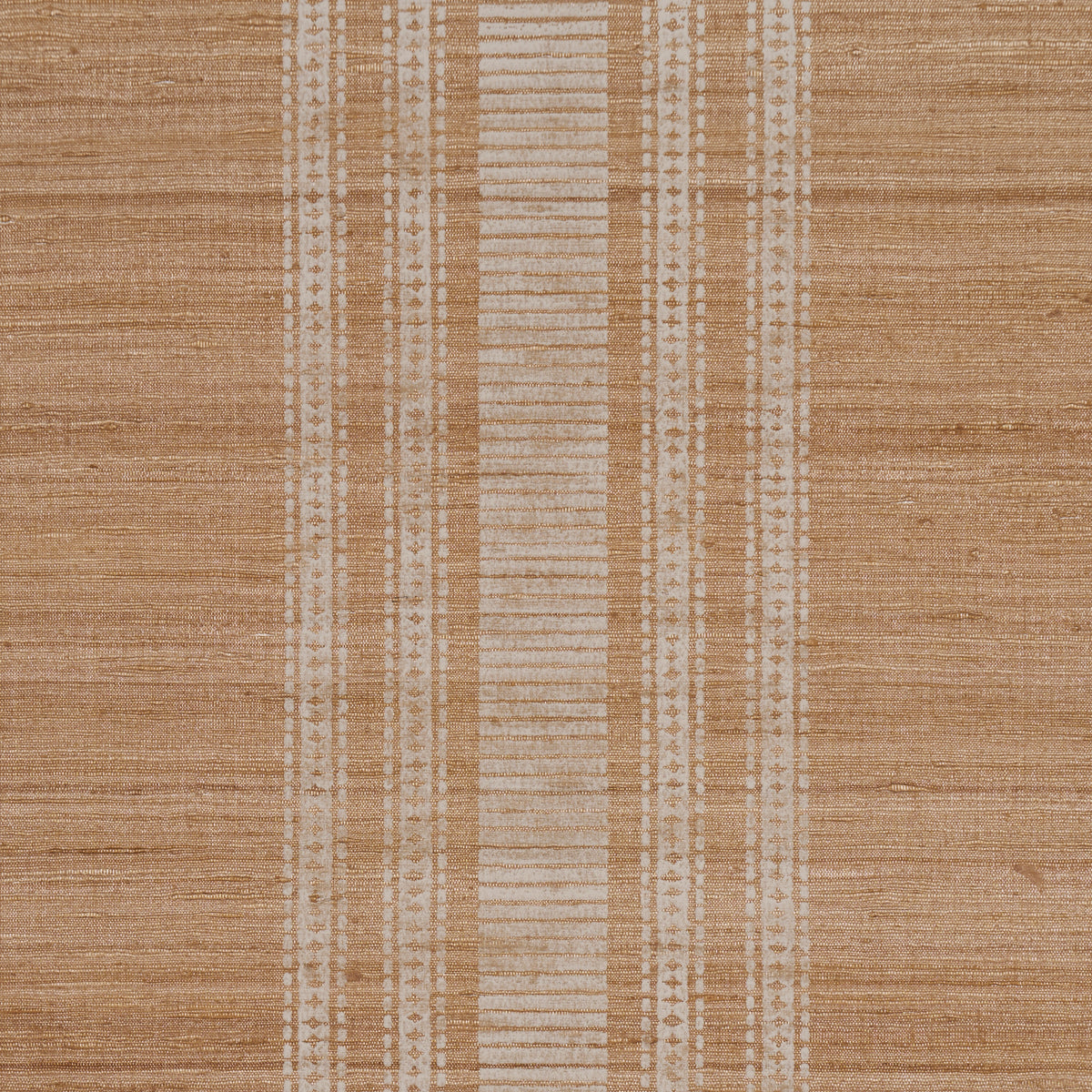 Cassia Silk Stripe Wallpaper in neutral color - pattern number 5017450 - by Schumacher in the Patterson Flynn collection