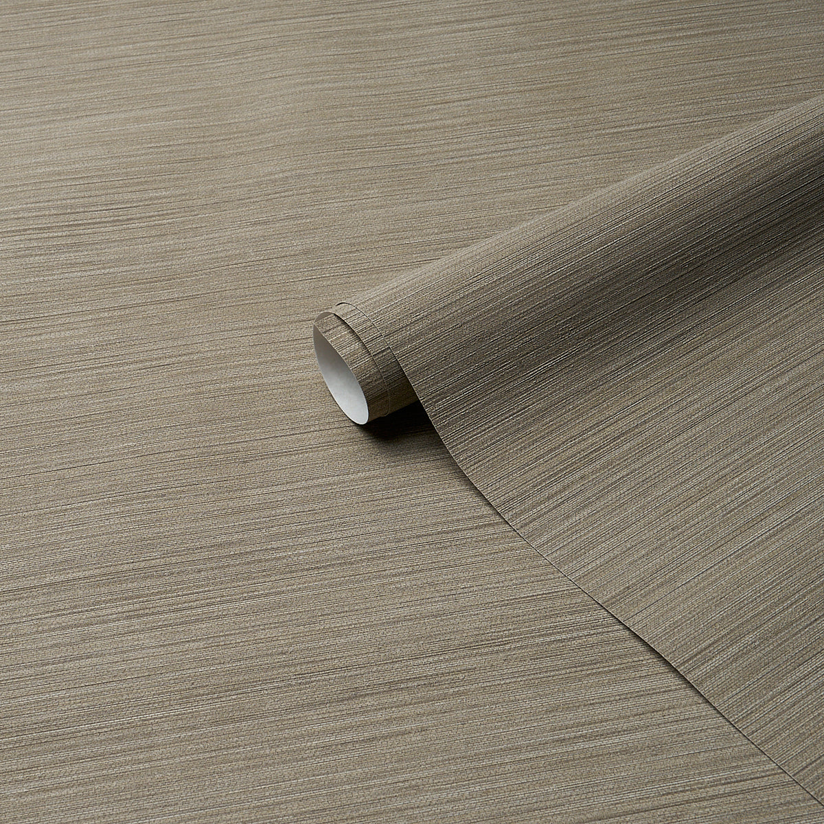 Abaca Fine Weave Vinyl Wallpaper in taupe color - pattern number 5017483 - by Schumacher in the Schumacher Utility collection