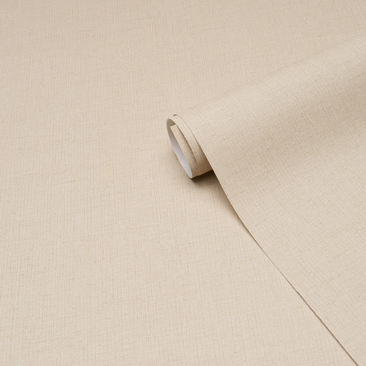 Banbridge Linen Vinyl Wallpaper in sand color - pattern number 5017492 - by Schumacher in the Schumacher Utility collection