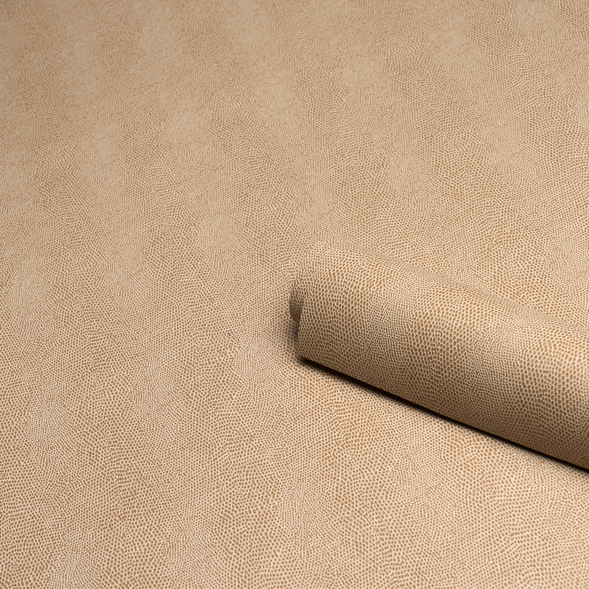 Snakeskin Vinyl Wallpaper in sand color - pattern number 5017501 - by Schumacher in the Schumacher Utility collection