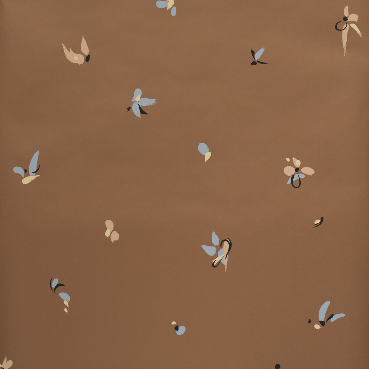 La Belle Wallpaper in copper color - pattern number 5017510 - by Schumacher in the Backdrop I collection