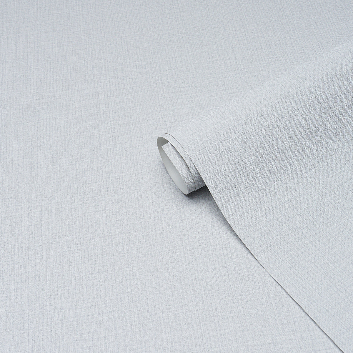 Campagne Linen Vinyl Wallpaper in chambray color - pattern number 5017525 - by Schumacher in the Schumacher Utility collection
