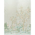 Charlottes Garden 2 Panel Set Wallpaper in celadon color - pattern number 5017551 - by Schumacher in the Schumacher Classics collection