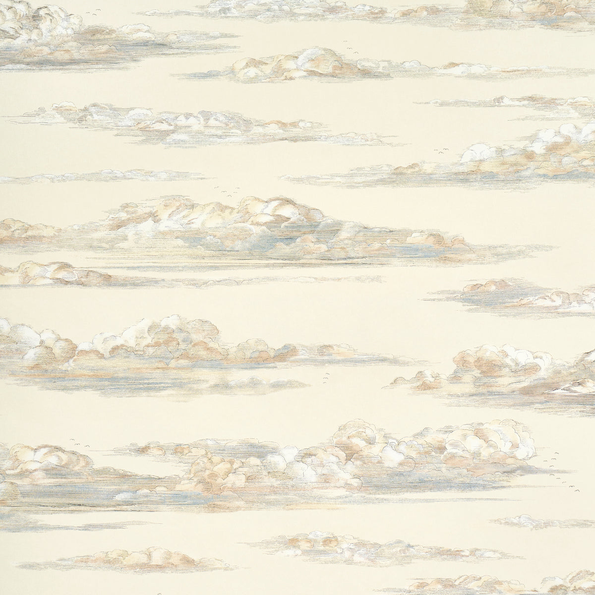 Mr Darcys Clouds wallpaper in pemberley color - pattern number 5017580 - by Schumacher in the Johnson Hartig for Libertine collection