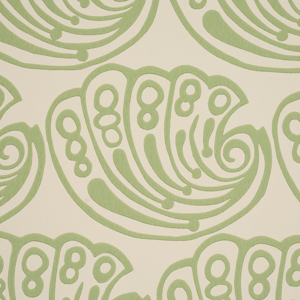 Ramsgate Wallpaper in seaweed color - pattern number 5017611 - by Schumacher in the Drusus Tabor collection