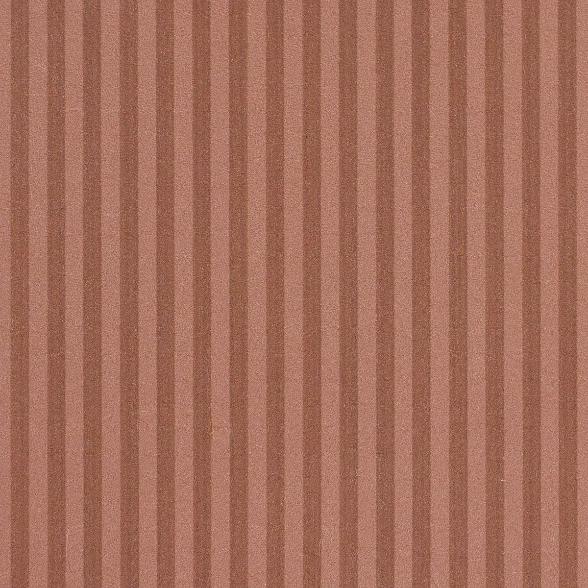 Edwin Stripe Narrow Wallpaper in terracotta color - pattern number 5017633 - by Schumacher in the Atelier Paris collection