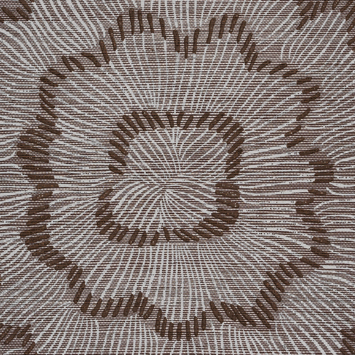 Feather Bloom Sisal Wallpaper in Haze color - pattern number 5017710 - by Schumacher in the Perennial Favorites collection