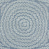 Feather Bloom Sisal Wallpaper in cornflower color - pattern number 5017711 - by Schumacher in the Perennial Favorites collection