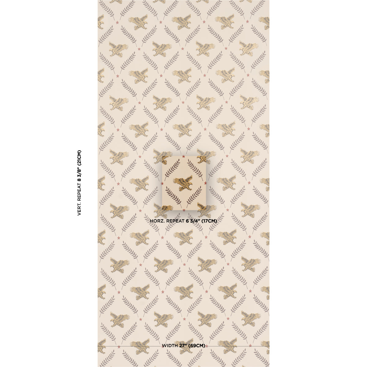 Lolaire Wallpaper in document color - pattern number 5017741 - by Schumacher in the A Country Life collection