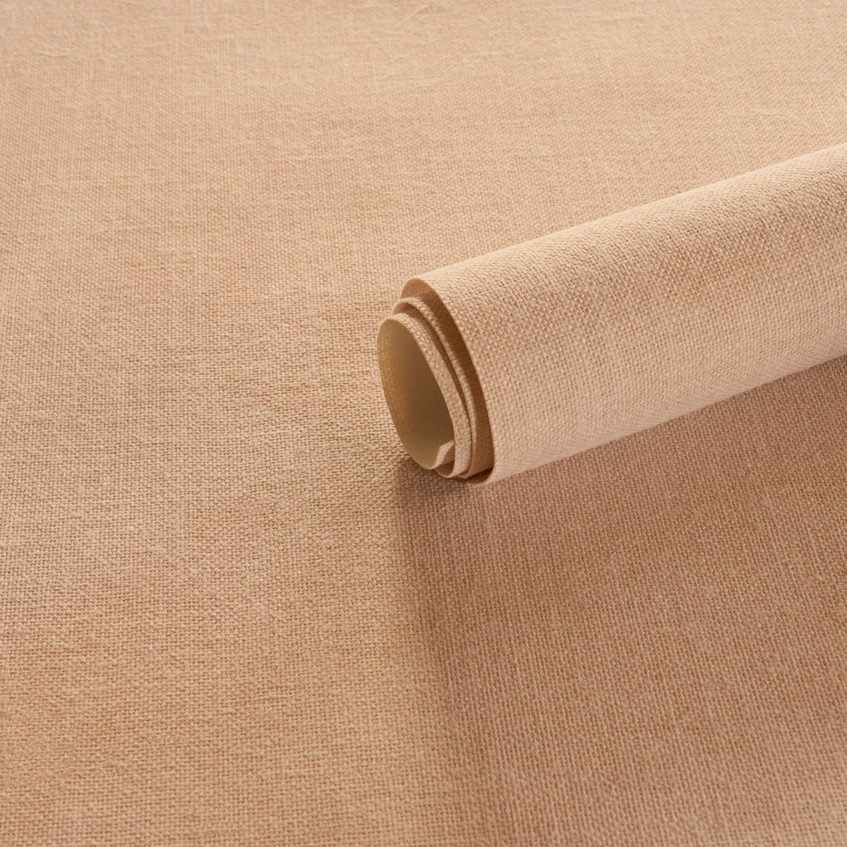 Bori Jute Weave Wallpaper in Buff color - pattern number 5017821 - by Schumacher in the Perfect Basics Textured Wallcovering collection