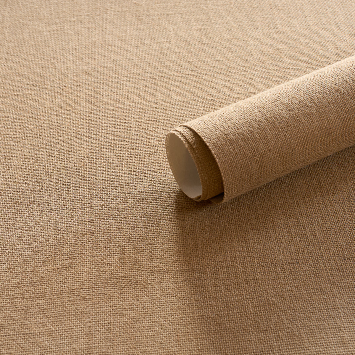 Bori Jute Weave Wallpaper in Natural color - pattern number 5017822 - by Schumacher in the Perfect Basics Textured Wallcovering collection