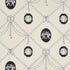 Edith Wallpaper in black and ivory color - pattern number 5017840 - by Schumacher in the Backdrop I collection