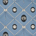 Edith Wallpaper in blue color - pattern number 5017841 - by Schumacher in the Backdrop I collection