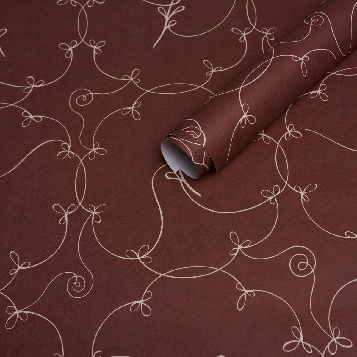 Broderie Wallpaper in bordeaux color - pattern number 5017850 - by Schumacher in the Backdrop I collection