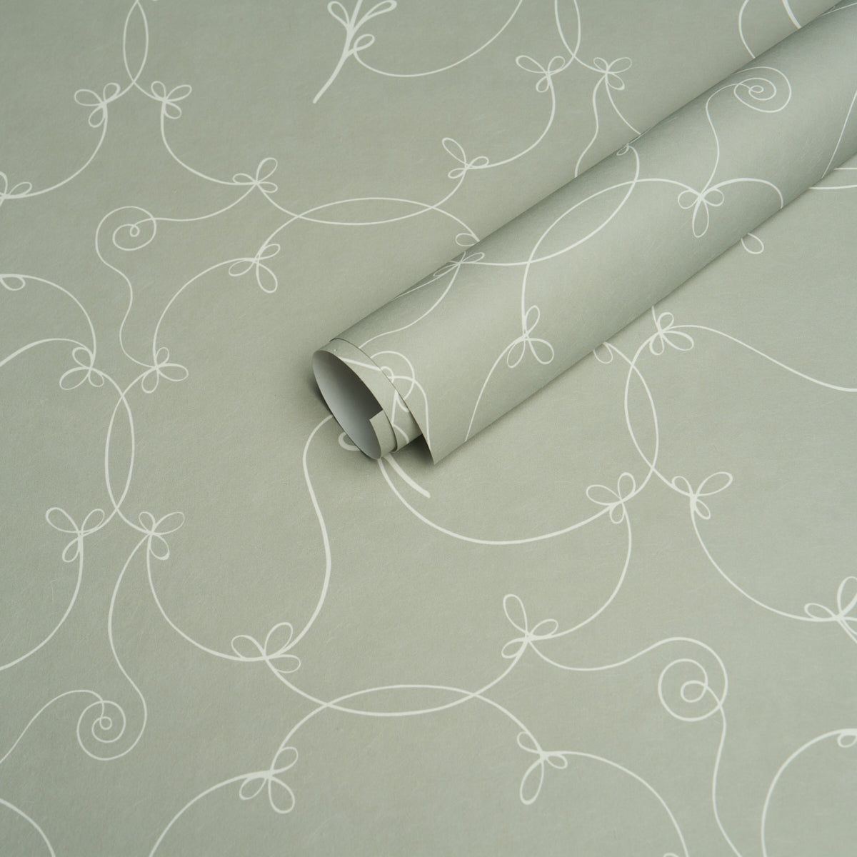 Broderie Wallpaper in cool green color - pattern number 5017851 - by Schumacher in the Backdrop I collection