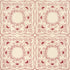 Garden Of Hearts Wallpaper in red color - pattern number 5017861 - by Schumacher in the Backdrop I collection