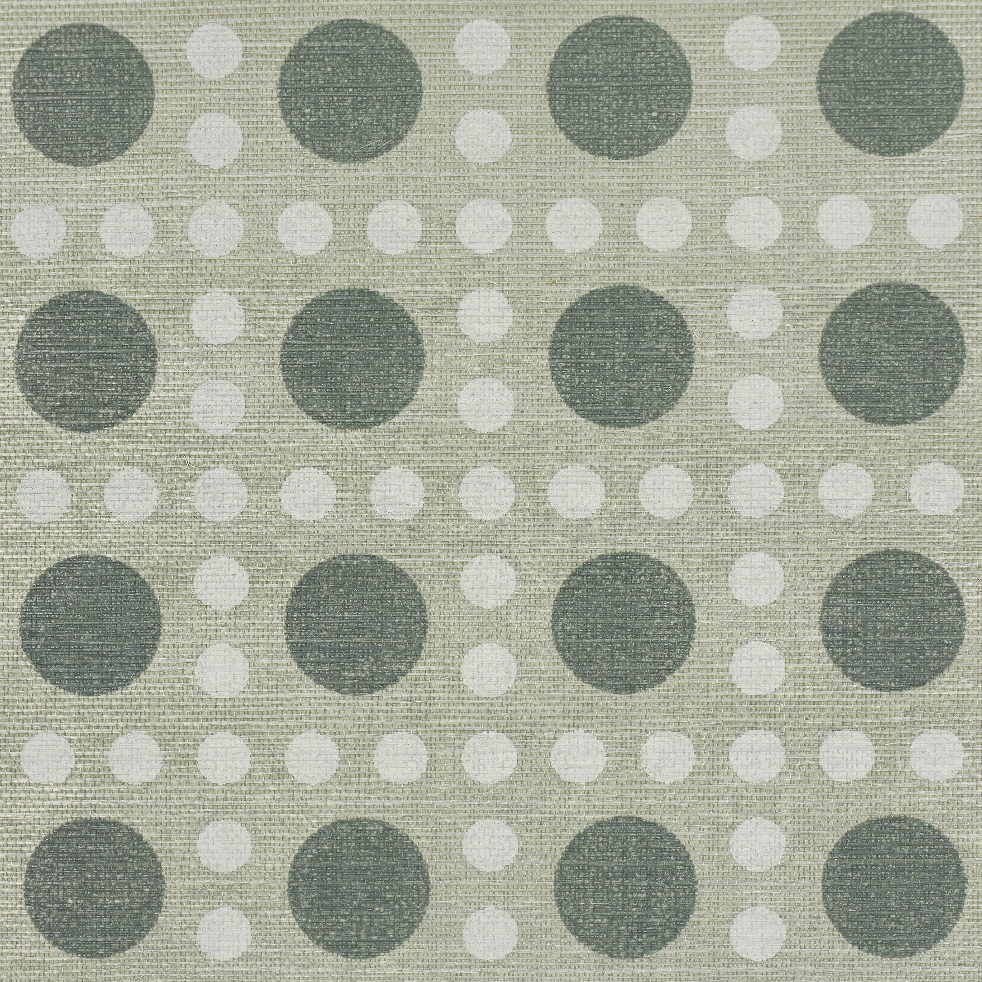 Puntini Sisal Wallpaper in seaglass color - pattern number 5017871 - by Schumacher in the Backdrop I collection