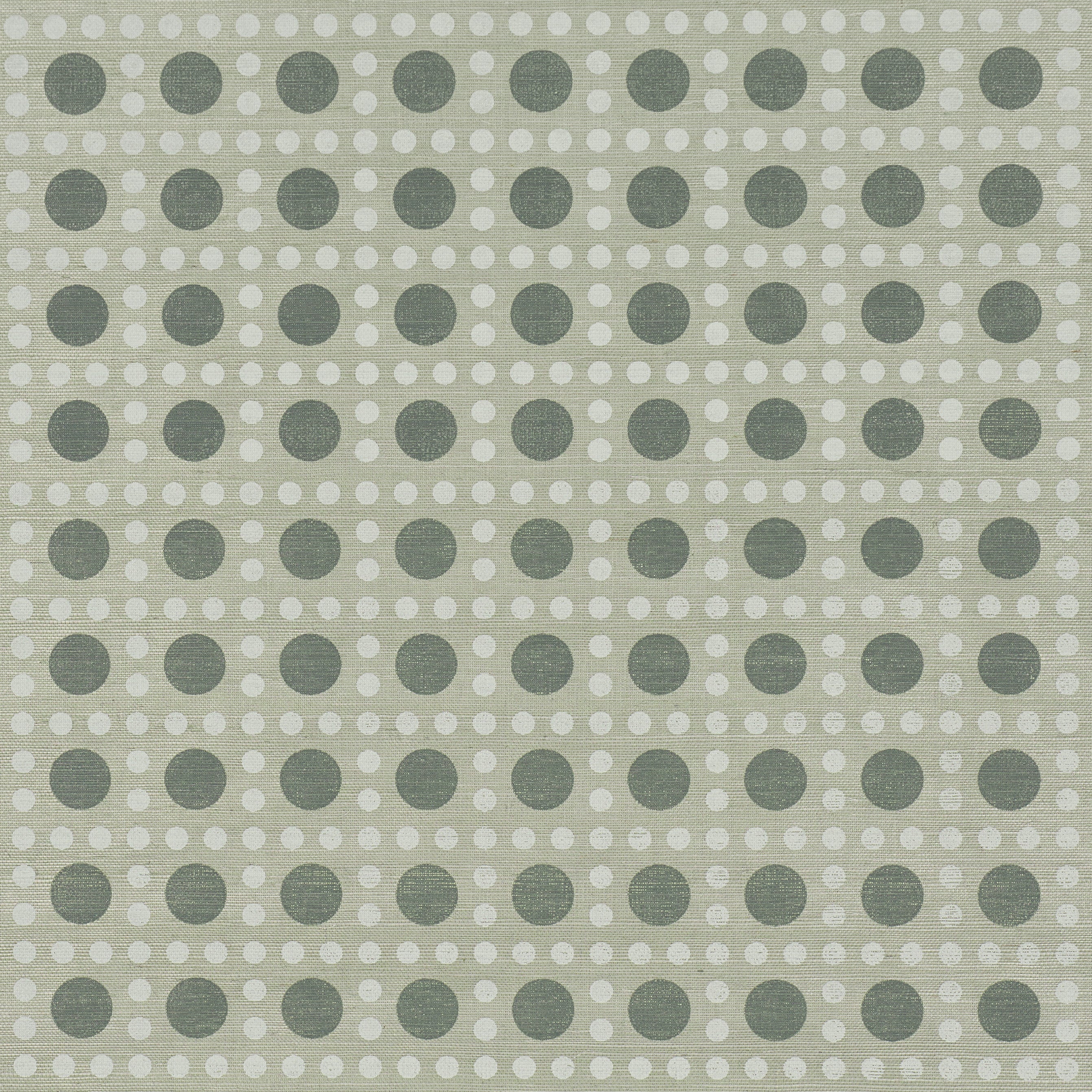 Puntini Sisal Wallpaper in seaglass color - pattern number 5017871 - by Schumacher in the Backdrop I collection