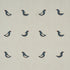 Birds Print Wallpaper in black on natural color - pattern number 5017890 - by Schumacher in the Perennial Favorites collection