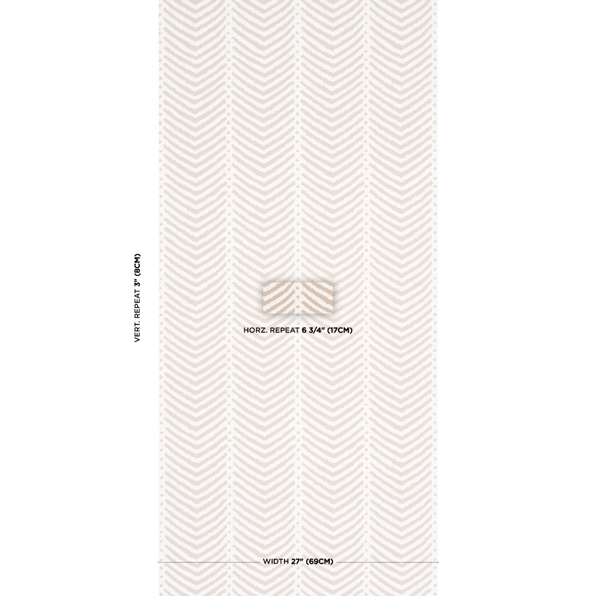 La Jolla Wallpaper in Neutral color - pattern number 5017900 - by Schumacher in the Perennial Favorites collection