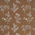 Lisbeth Embroidered Sisal Wallpaper in brown color - pattern number 5017911 - by Schumacher in the Perennial Favorites collection