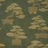 Bonsai Tree Wallpaper in olive color - pattern number 5018000 - by Schumacher in the Japonisme collection