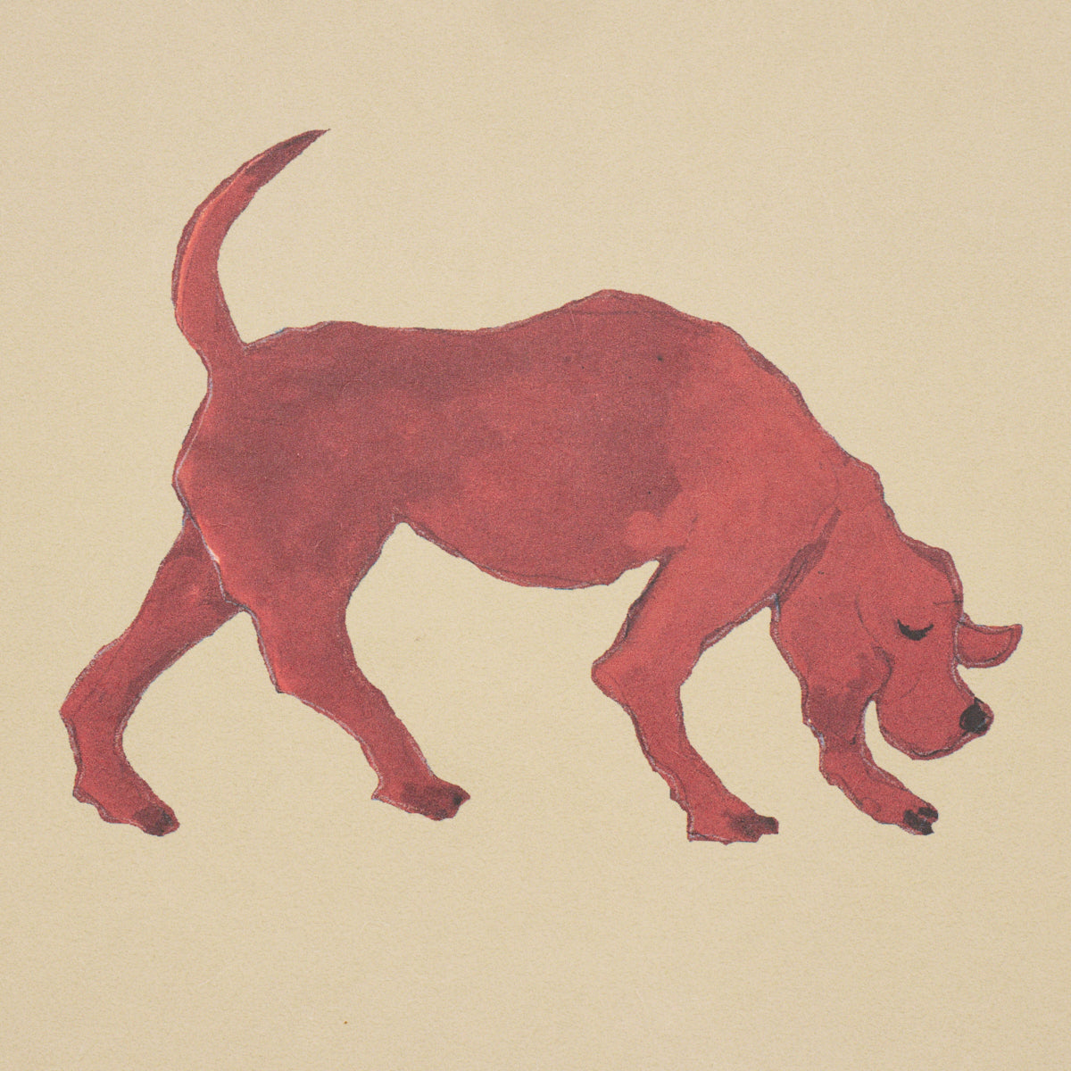Dogs Wallpaper in Butter color - pattern number 5018080 - by Schumacher in the Happy Menocal collection
