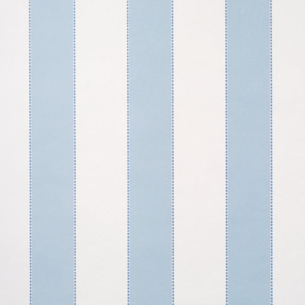 Louise Stripe Wallpaper in blue color - pattern number 5018150 - by Schumacher in the Stripe Wallcovering Collection collection