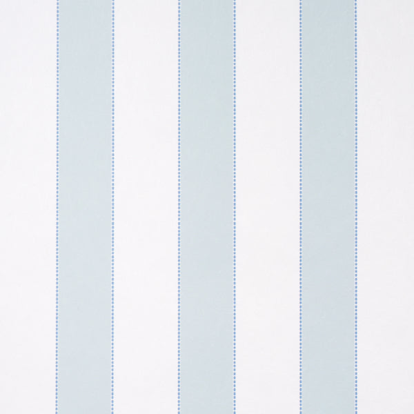 Louise Stripe Wallpaper in ice color - pattern number 5018151 - by Schumacher in the Stripe Wallcovering Collection collection