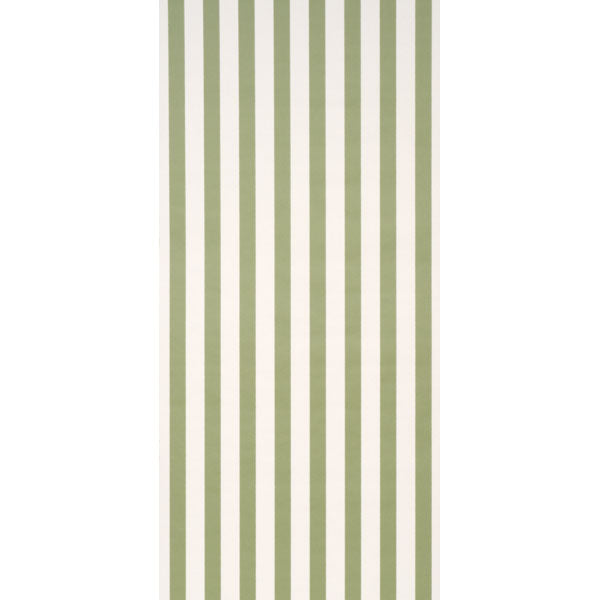 Louise Stripe Wallpaper in moss color - pattern number 5018155 - by Schumacher in the Stripe Wallcovering Collection collection