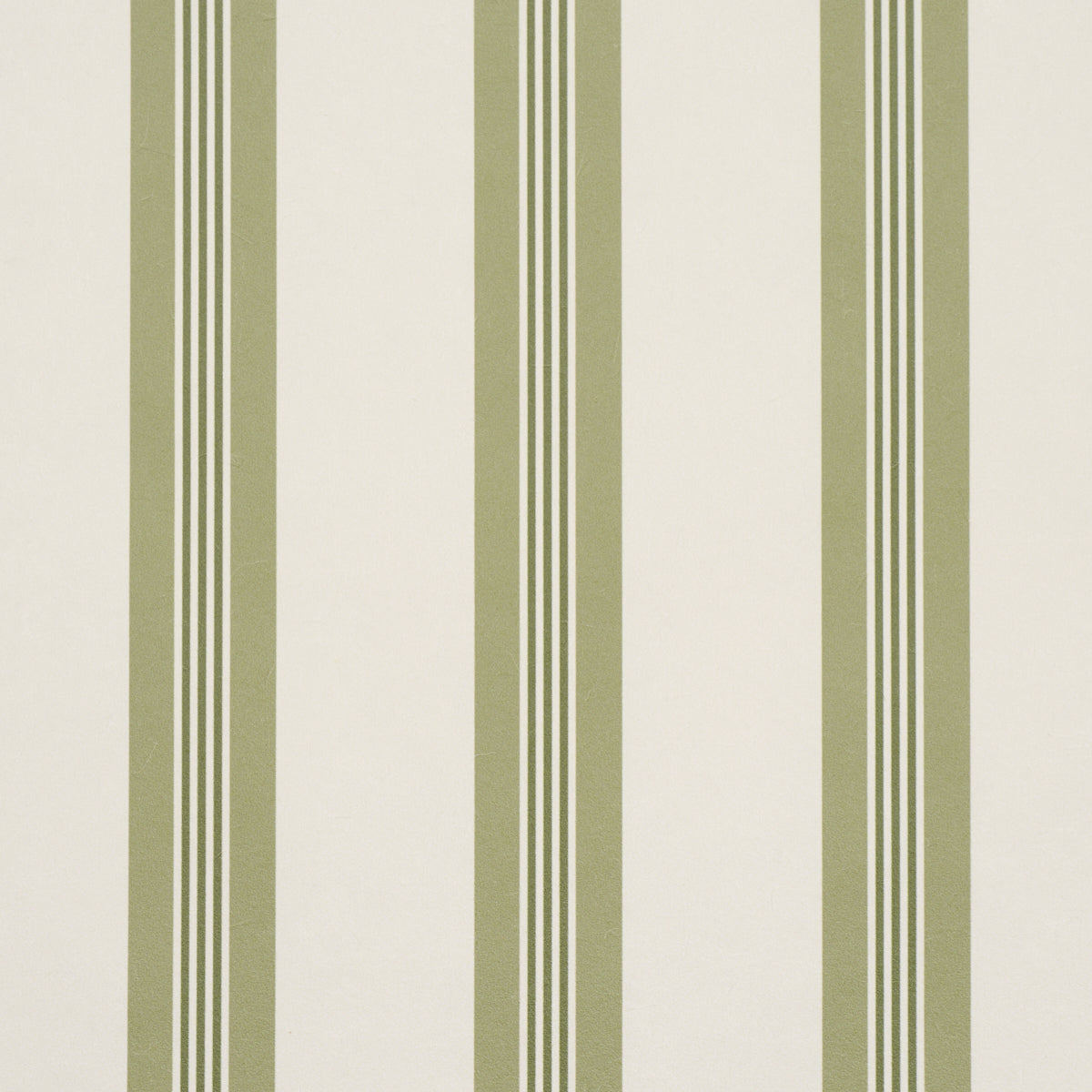 Chatham Stripe Wallpaper in leaf color - pattern number 5018172 - by Schumacher in the Stripe Wallcovering Collection collection