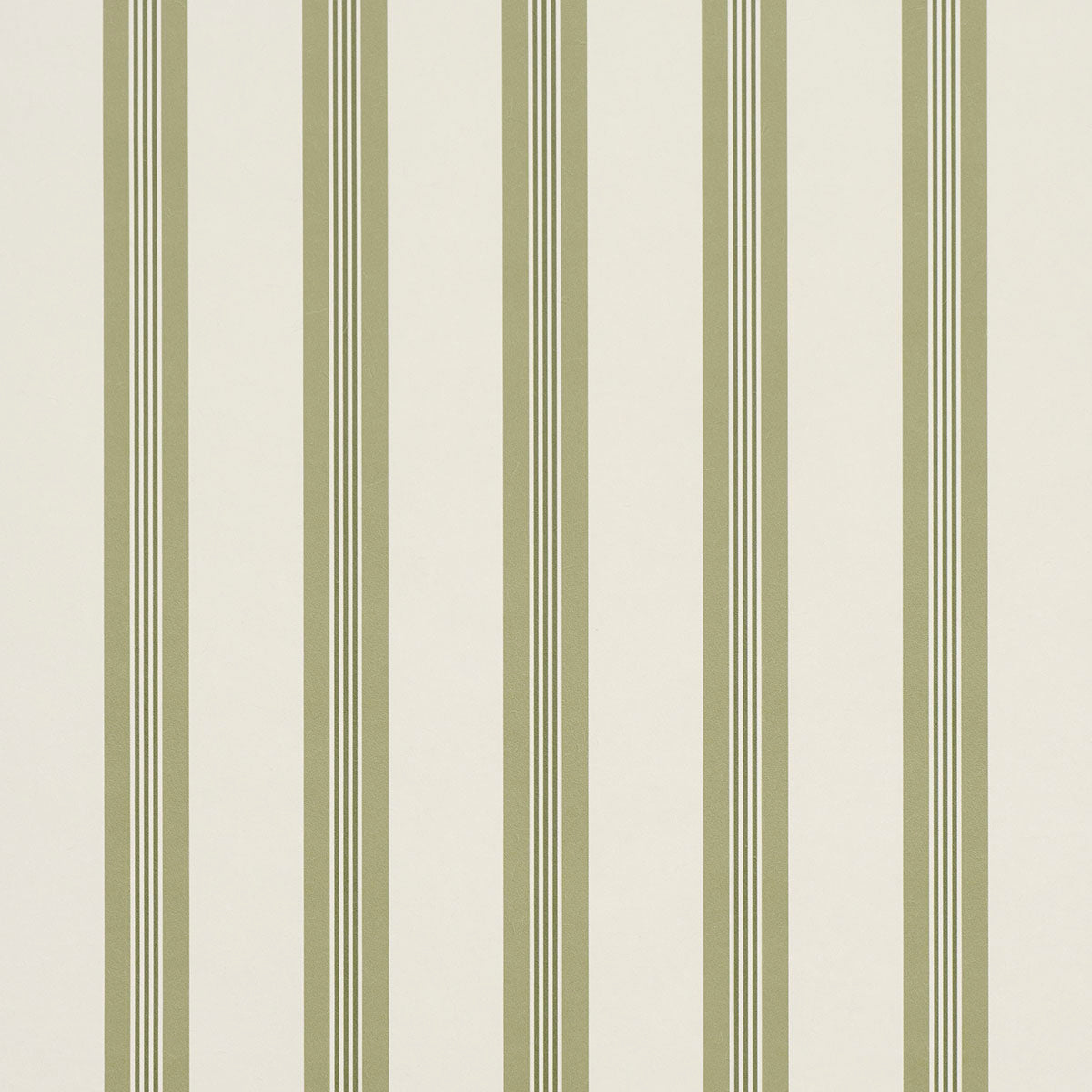 Chatham Stripe Wallpaper in leaf color - pattern number 5018172 - by Schumacher in the Stripe Wallcovering Collection collection