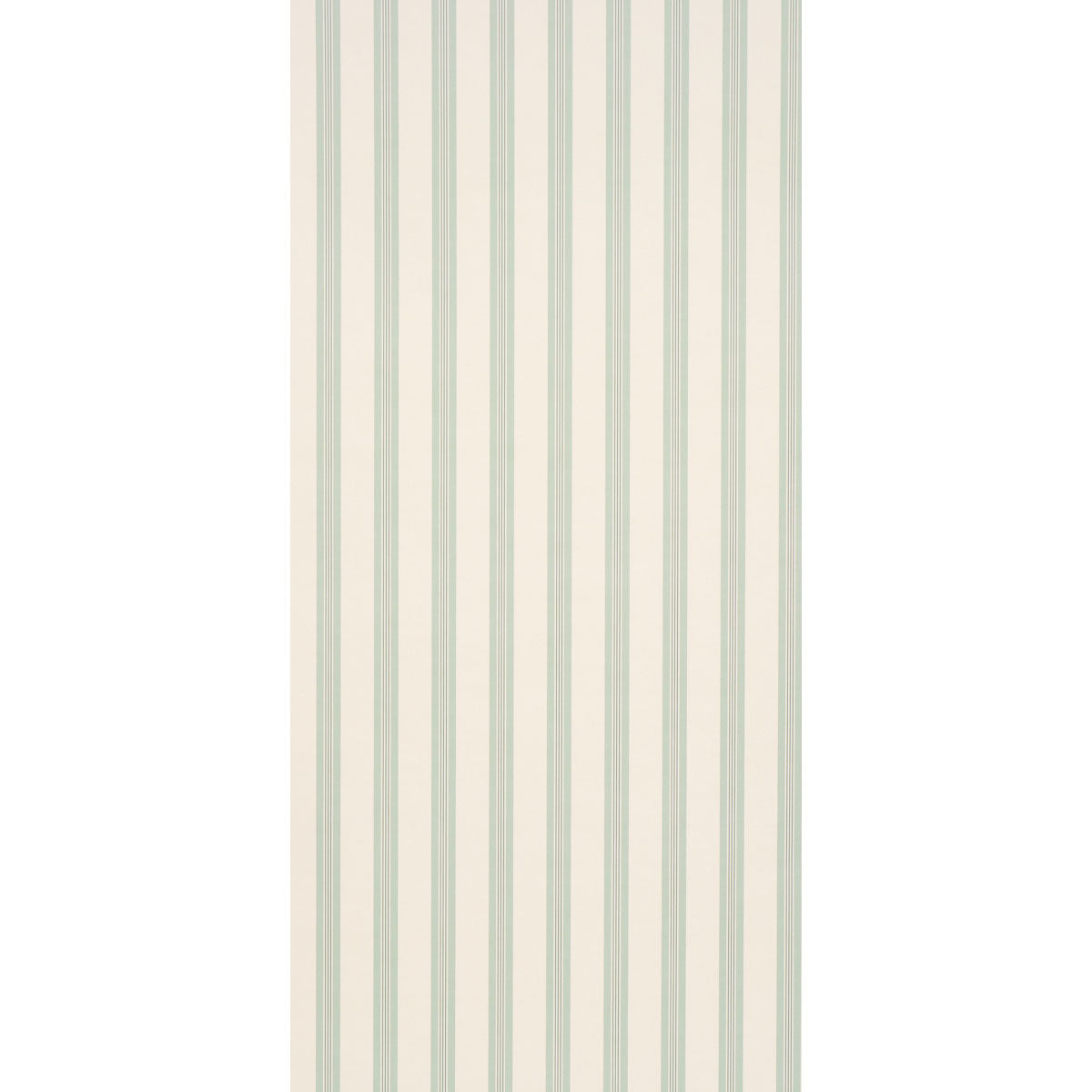 Chatham Stripe Wallpaper in celadon color - pattern number 5018175 - by Schumacher in the Stripe Wallcovering Collection collection