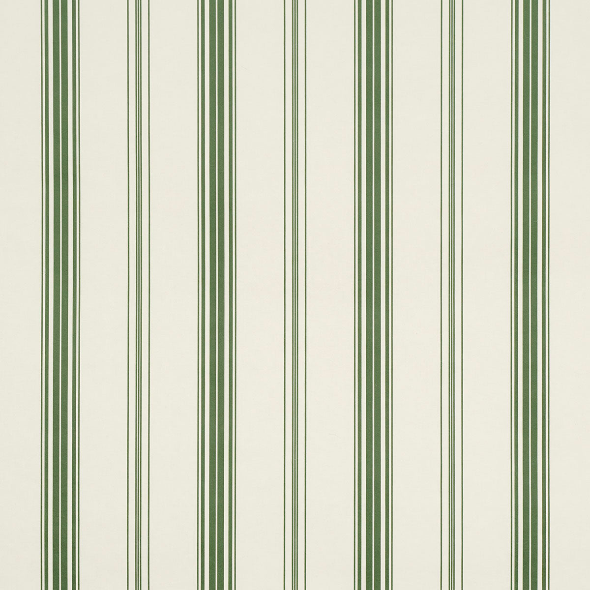 Coco Stripe Wallpaper in green color - pattern number 5018190 - by Schumacher in the Stripe Wallcovering Collection collection