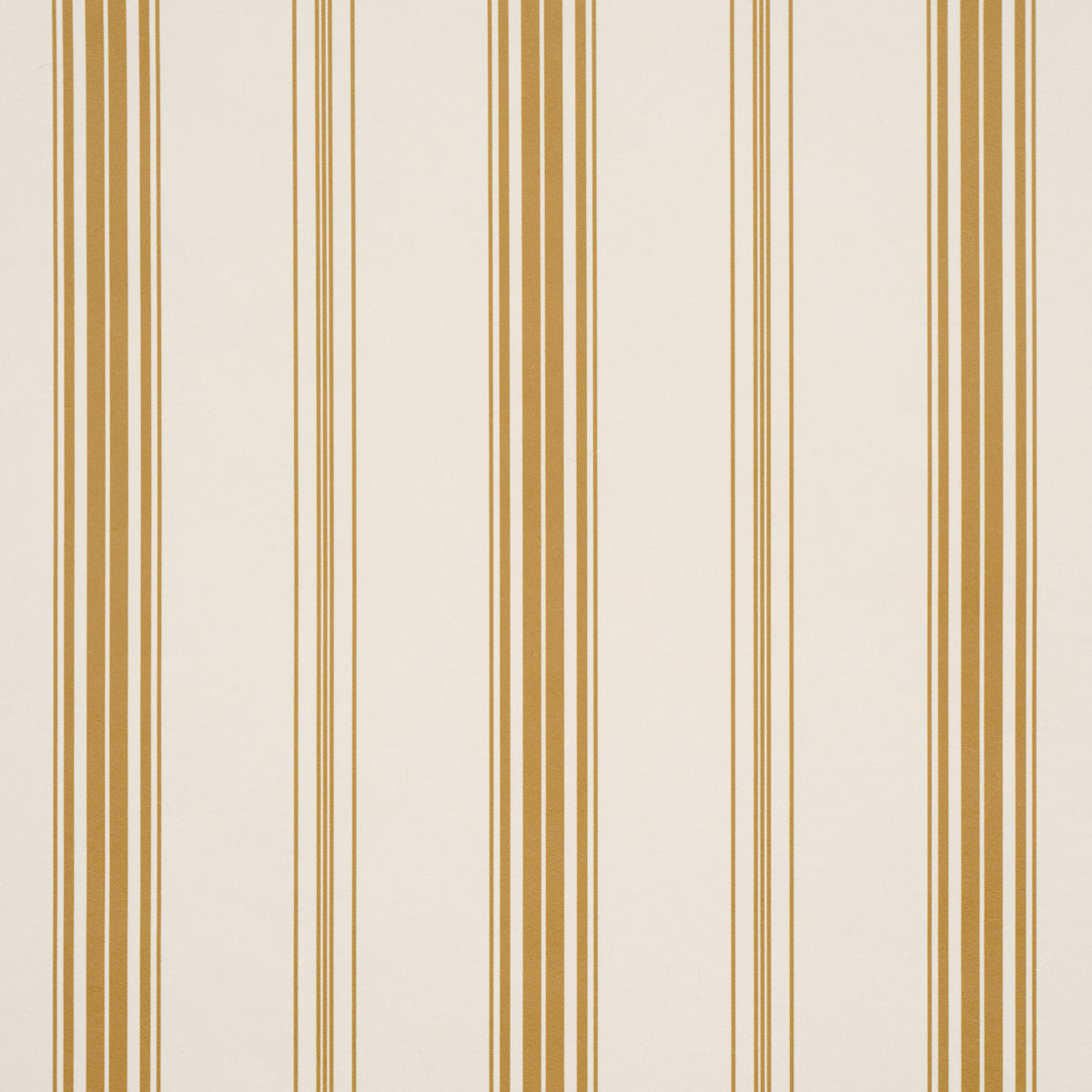 Coco Stripe Wallpaper in marigold color - pattern number 5018192 - by Schumacher in the Stripe Wallcovering Collection collection
