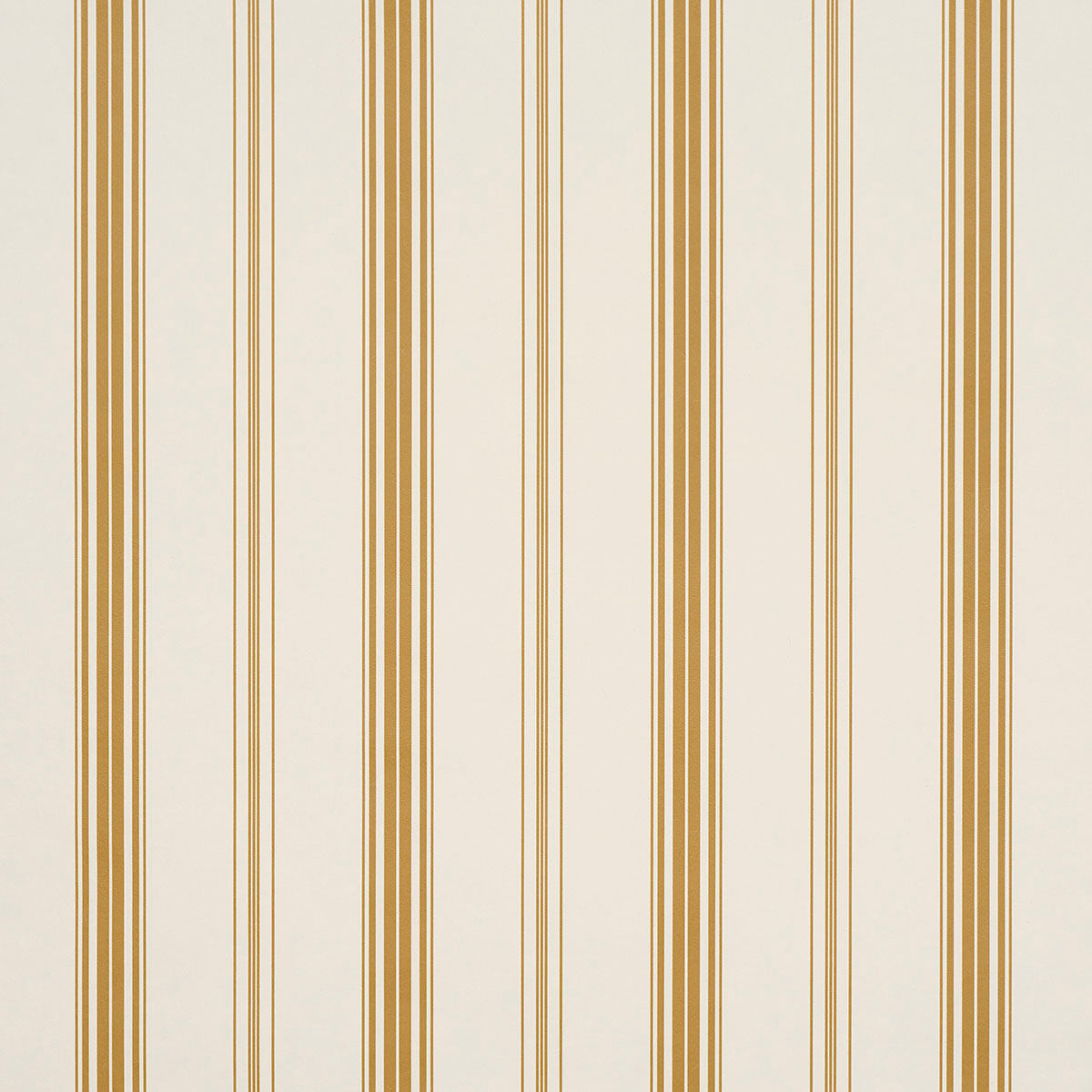 Coco Stripe Wallpaper in marigold color - pattern number 5018192 - by Schumacher in the Stripe Wallcovering Collection collection