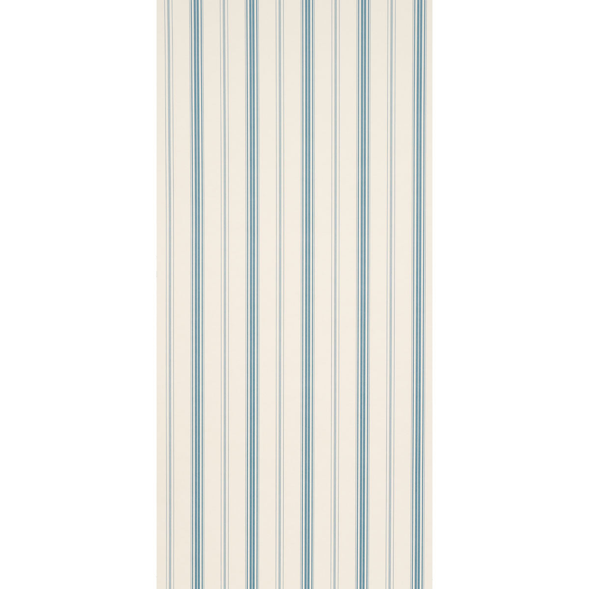Coco Stripe Wallpaper in delft color - pattern number 5018193 - by Schumacher in the Stripe Wallcovering Collection collection