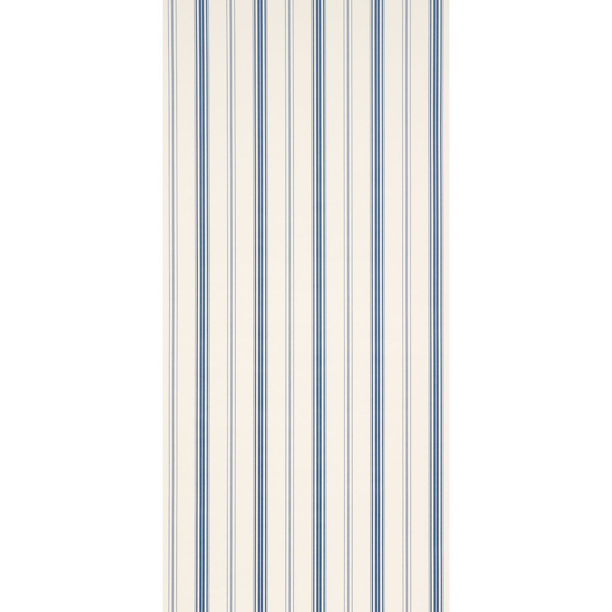 Coco Stripe Wallpaper in indigo color - pattern number 5018194 - by Schumacher in the Stripe Wallcovering Collection collection