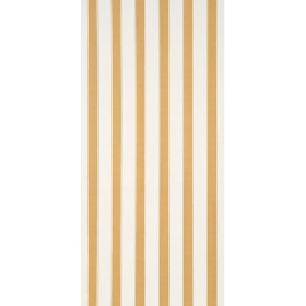 Rafe Stripe Wallpaper in marigold color - pattern number 5018212 - by Schumacher in the Stripe Wallcovering Collection collection