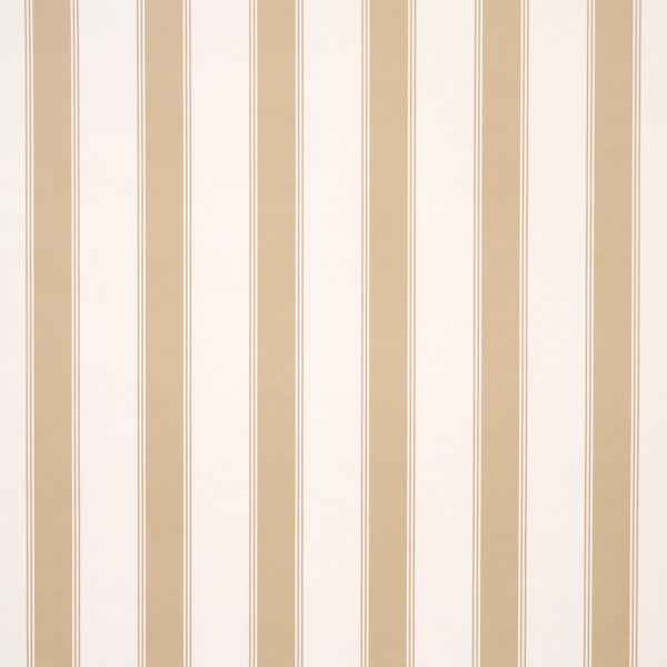 Rafe Stripe Wallpaper in neutral color - pattern number 5018213 - by Schumacher in the Stripe Wallcovering Collection collection