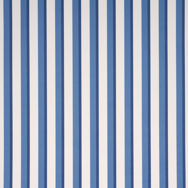 Rigsby Stripe Wallpaper in delft color - pattern number 5018221 - by Schumacher in the Stripe Wallcovering Collection collection