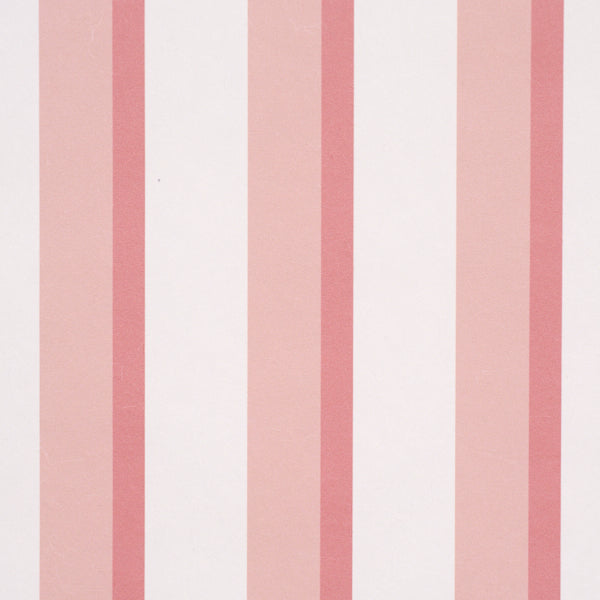 Rigsby Stripe Wallpaper in pink color - pattern number 5018222 - by Schumacher in the Stripe Wallcovering Collection collection