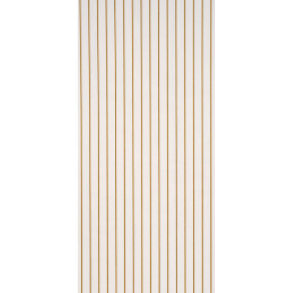 Tyla Stripe Wallpaper in dijon color - pattern number 5018231 - by Schumacher in the Stripe Wallcovering Collection collection