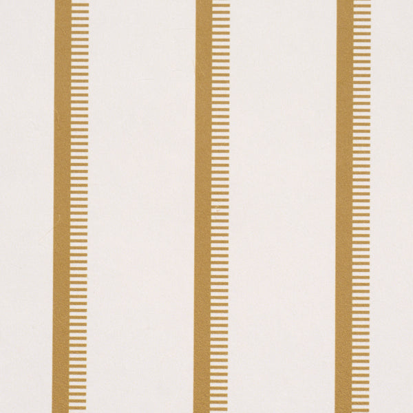 Tyla Stripe Wallpaper in dijon color - pattern number 5018231 - by Schumacher in the Stripe Wallcovering Collection collection