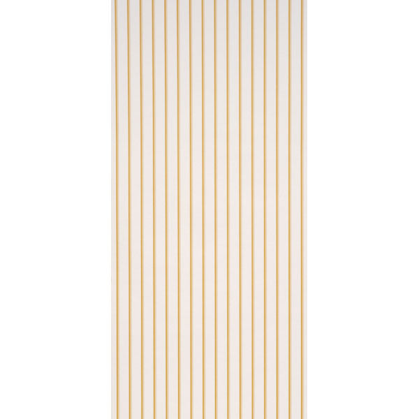 Tyla Stripe Wallpaper in butternut color - pattern number 5018233 - by Schumacher in the Stripe Wallcovering Collection collection