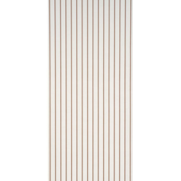 Tyla Stripe Wallpaper in umber color - pattern number 5018235 - by Schumacher in the Stripe Wallcovering Collection collection