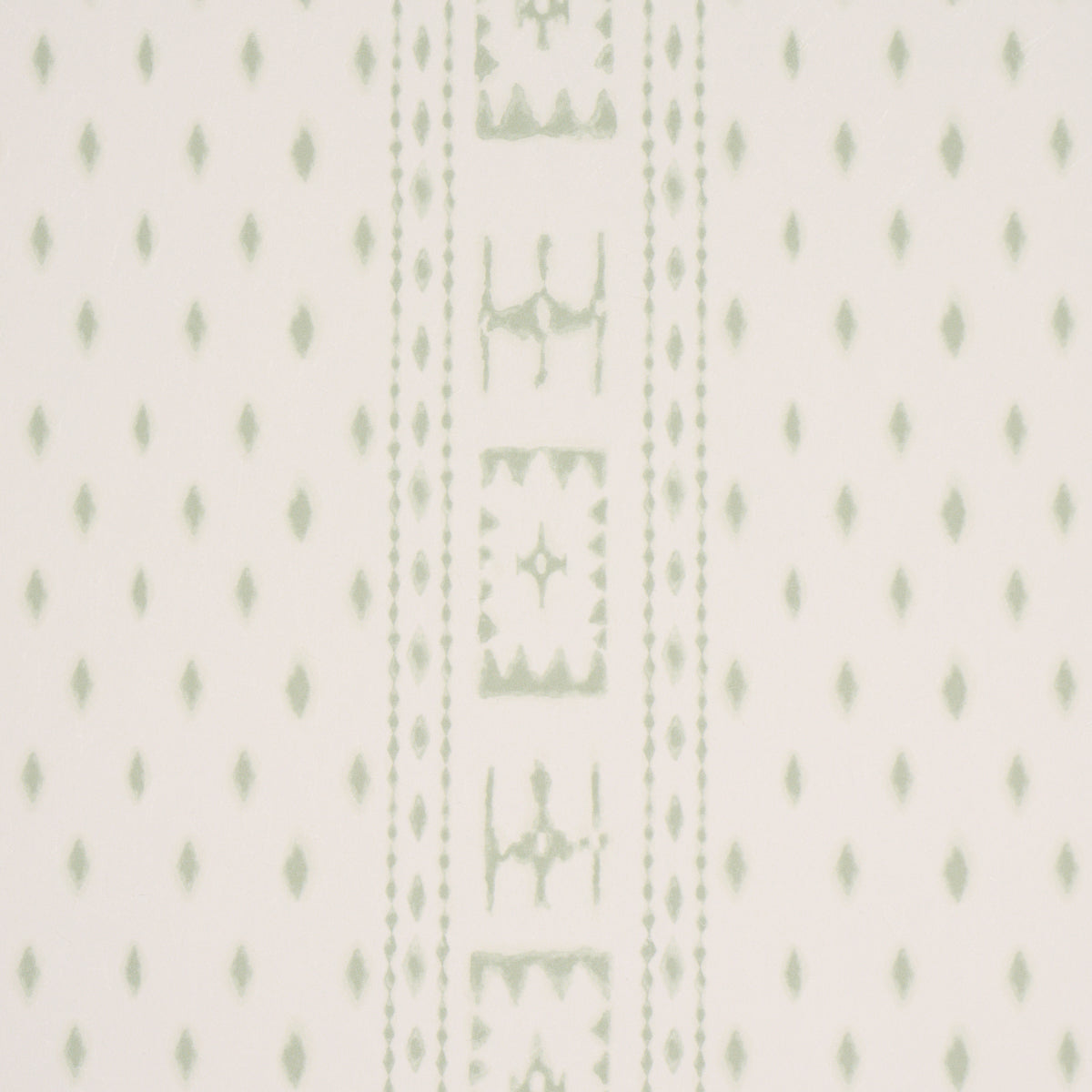 Indah Batik Wallpaper in Sage color - pattern number 5018240 - by Schumacher in the Bohemia collection